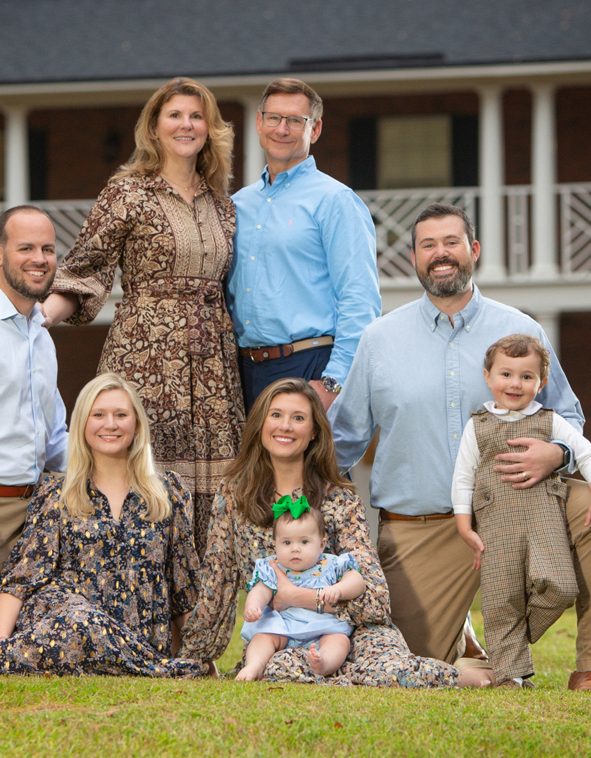 The Whole Family, a family portrait by Ivory Fine Art Portraits in Tallahassee